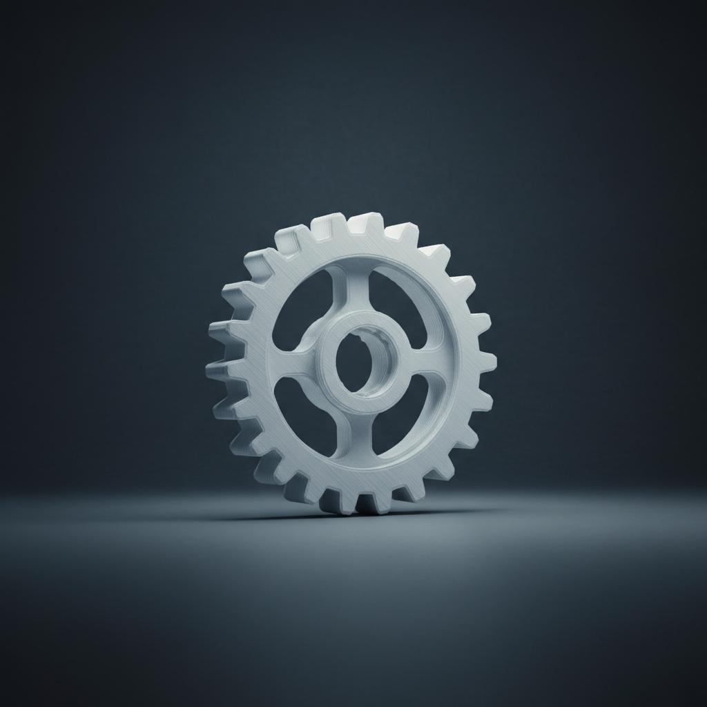 Ferdig 3D-printet funksjonsdel